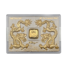 1oz Gold Cast Bar In Dragon Case | Metalor Singapore