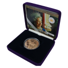 2002 Gold Proof 'Golden Jubilee' Crown Coin | The Royal Mint