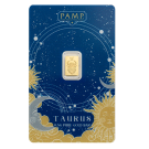 0.5g Zodiac Taurus Gold Bar | PAMP Suisse 