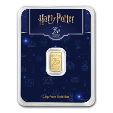 0.5g Harry Potter 25th Anniversary Gold Bar | PAMP Suisse