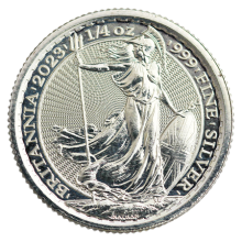 Best Value 1/4oz CGT Free Silver Coin | Mixed Years | The Royal Mint