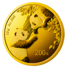 2023 15g Gold Panda Coin | China Mint