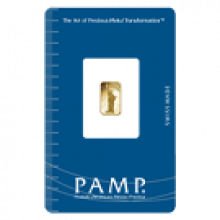 1g Statue of Liberty Gold Bar | PAMP Suisse 