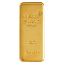 1kg | Cast Gold Bar Umicore 