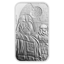 1oz Star Wars Dark Side Silver Minted Bar | The Royal Mint