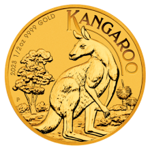 2023 1/2oz Gold Kangaroo Coin | The Perth Mint 