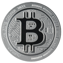 2022 1oz Bitcoin Silver Coin | New Zealand Mint