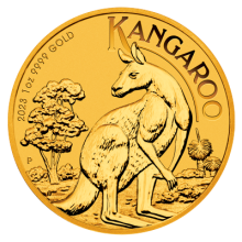 2023 1oz Gold Kangaroo Coin | The Perth Mint 