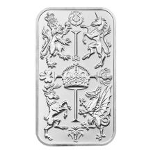 1oz The Royal Celebration Silver Bar | The Royal Mint