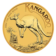 2024 1oz Gold Kangaroo Coin | The Perth Mint 