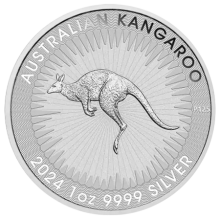 2024 1oz Silver Kangaroo Coin | The Perth Mint 