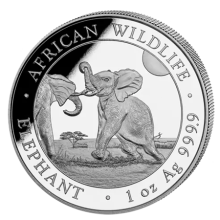 2024 1oz Silver Elephant Coin (Somalia)