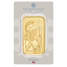 50g Britannia Gold Bar | The Royal Mint