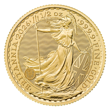 2026 1/2oz Gold Britannia Coin | The Royal Mint