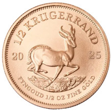 2025 1/2oz Gold Krugerrand | South African Mint 