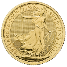 2025 1/4oz Gold Britannia Coin | The Royal Mint