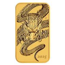 2025 1oz Dragon Rectangular Gold Coin | The Perth Mint 