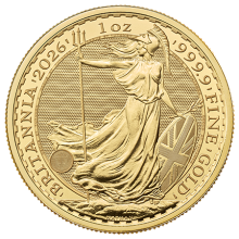 2026 1oz Gold Britannia Coin | The Royal Mint 