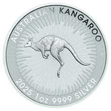 2025 1oz Silver Kangaroo Coin | The Perth Mint 