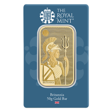 50g Britannia Gold Bar (New Design) | The Royal Mint