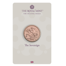 2025 Gold Full Sovereign Coin in Blister | The Royal Mint 