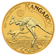 2026 1/2oz Gold Kangaroo Coin | The Perth Mint 