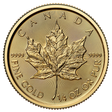 2026 1/4oz Maple Gold Coin | Royal Canadian Mint