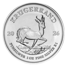 2026 1oz Silver Krugerrand Coin | South African Mint
