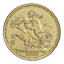2026 Gold Full Sovereign Coin | The Royal Mint 