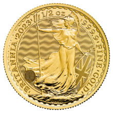 2023 1/2oz Gold Britannia Coin (King Charles III Portrait) | The Royal Mint