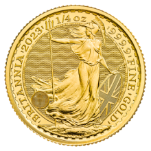 2023 1/4oz Gold Britannia Coin (King Charles III Portrait) | The Royal Mint