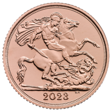 2023 UK Coronation Half Sovereign Gold Coin | The Royal Mint 