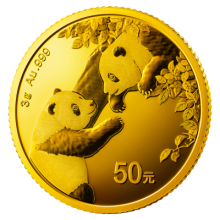 2023 3g Gold Panda Coin | China Mint