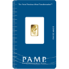 1g Rosa Gold Bar | PAMP Suisse 
