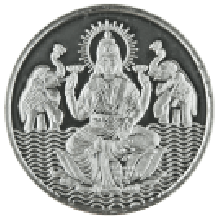20 Gram Silver Round JT Goddess Lakshmi