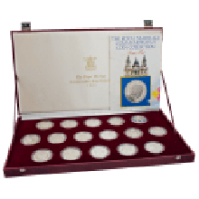 1981 Silver Commemorative Coin Collection (The Royal Marriage)