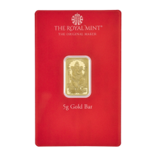 5g Ganesh Gold Minted Bar | The Royal Mint