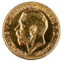 1911-1932 Gold Full Sovereign (King George V)