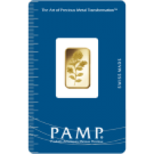 5g Rosa Gold Bar | Certicard | PAMP Suisse 