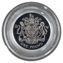 Silver Proof £1 (Piedfort)