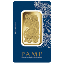 100g Gold Bar | PAMP Fortuna Veriscan