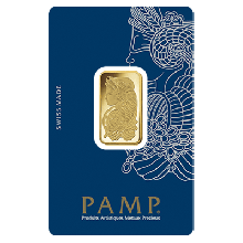 1 Tola Fortuna Gold Bar | Veriscan | PAMP Suisse 