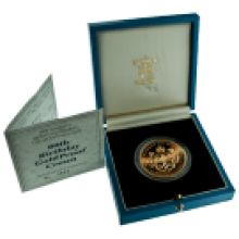 1990 Gold Proof £5 (Queen Mother 90th Birthday) | The Royal Mint