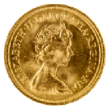 1974-1984 Gold Full Sovereign (Elizabeth II, Decimal Portrait)