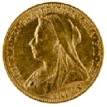 1893-1901 Gold Full Sovereign (Victoria, Old Head)