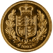 2002 Gold Full Sovereign