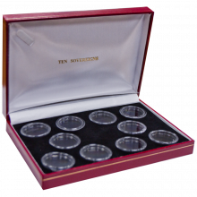 Luxury Gift Box for 10 Full Sovereigns