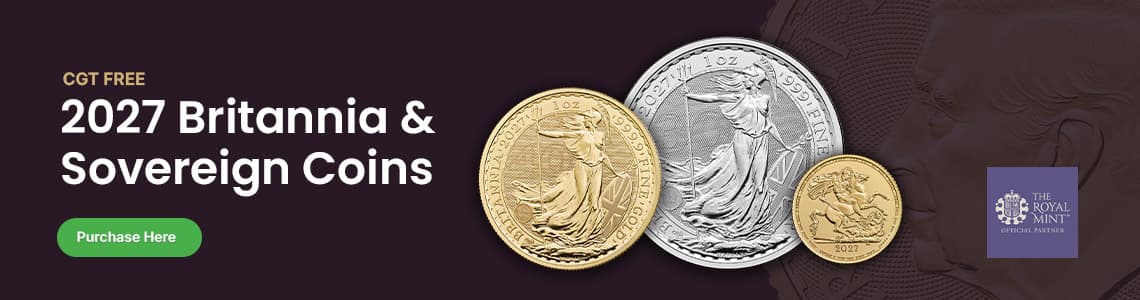 2027 Capital Gains Tax Free Gold and Silver Coins
