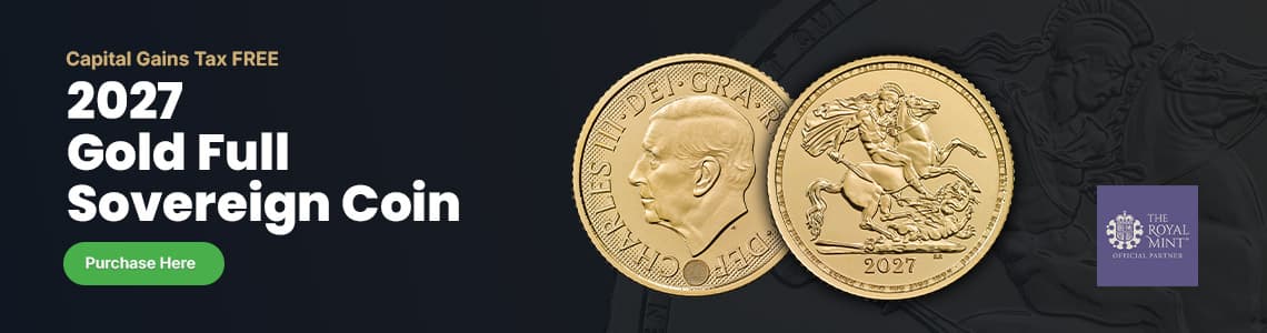 2027 Capital Gains Tax Free Gold and Silver Coins