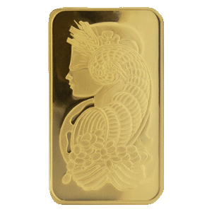 1 troy ounce 24 carat PAMP Gold Bullion Bar